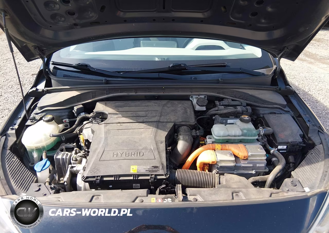 2020 Hyundai Ioniq Hybrid Blue VIN:KMHC65LC8LU218761 - 10