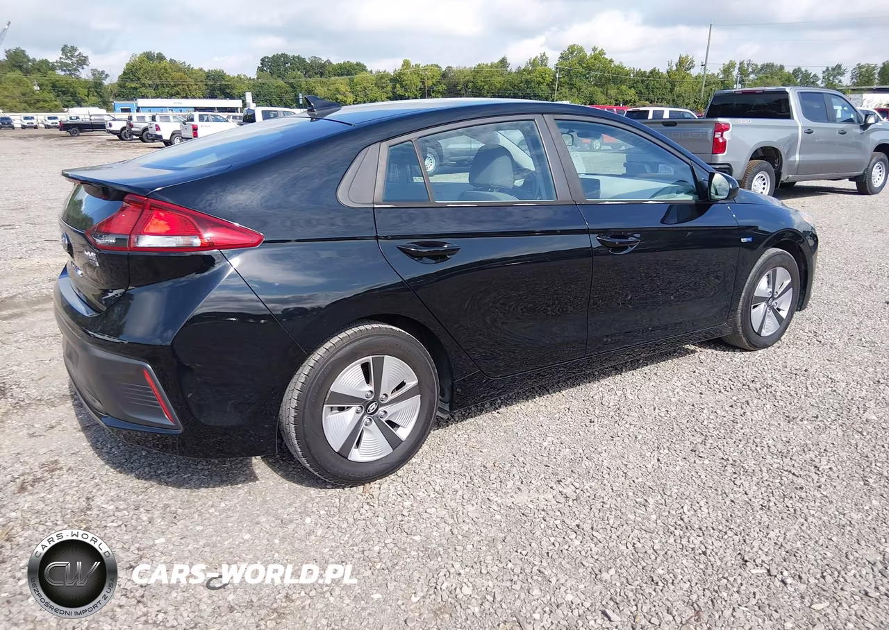 2020 Hyundai Ioniq Hybrid Blue VIN:KMHC65LC8LU218761 - 4