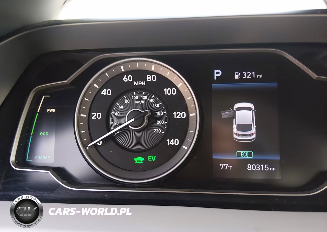 2020 Hyundai Ioniq Hybrid Blue VIN:KMHC65LC8LU218761 - 7