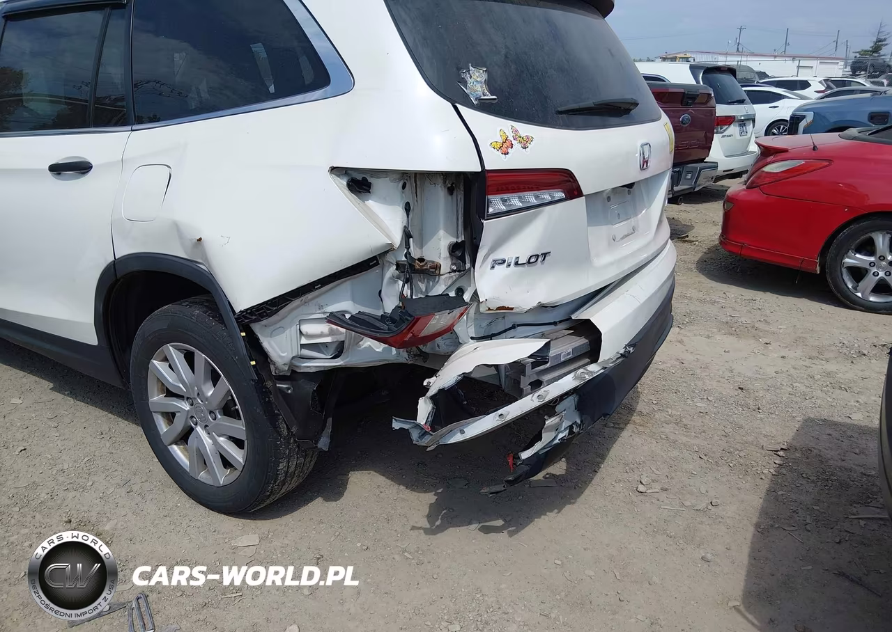 2019 Honda Pilot Lx VIN:5FNYF6H15KB066940 - 6