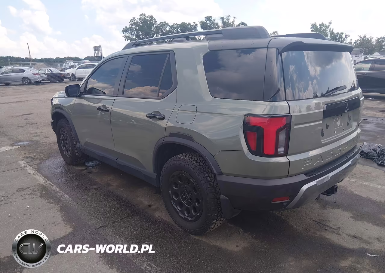 2026 Honda Passport Awd Trailsport-Awd Trailsport Blackout VIN:5FNYF9H51TB048117 - 3