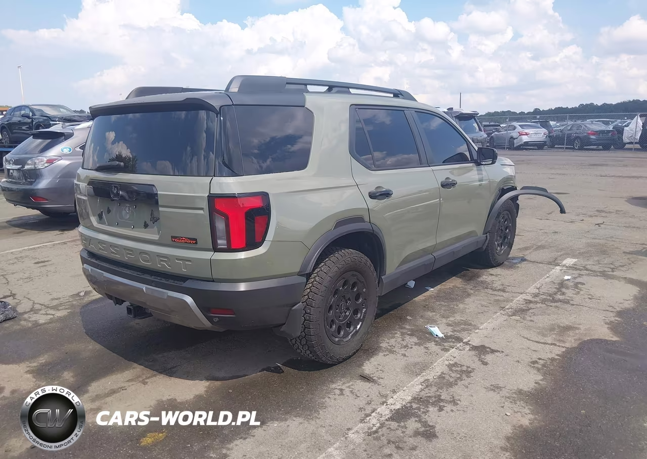 2026 Honda Passport Awd Trailsport-Awd Trailsport Blackout VIN:5FNYF9H51TB048117 - 4