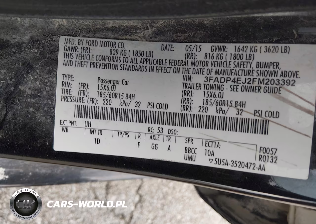 2015 Ford Fiesta Se VIN:3FADP4EJ2FM203392 - 9