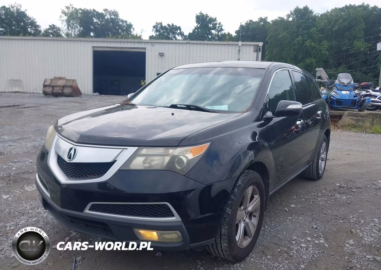 2010 Acura Mdx VIN:2HNYD2H2XAH516026 - 2