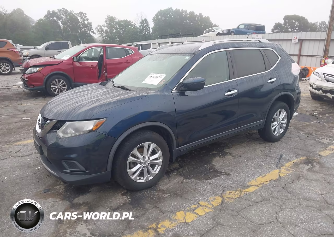 2016 Nissan Rogue Sv VIN:KNMAT2MV7GP718773 - 2