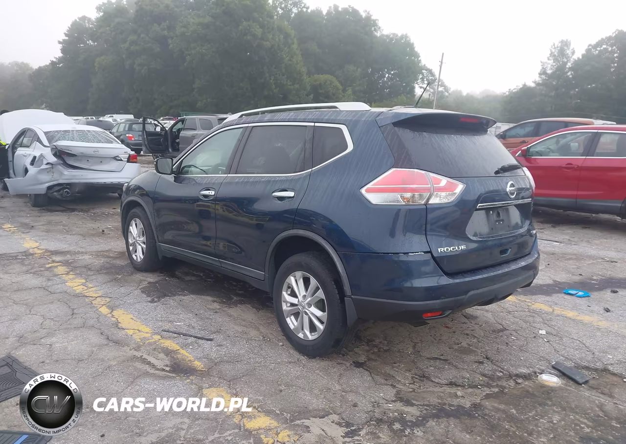 2016 Nissan Rogue Sv VIN:KNMAT2MV7GP718773 - 3