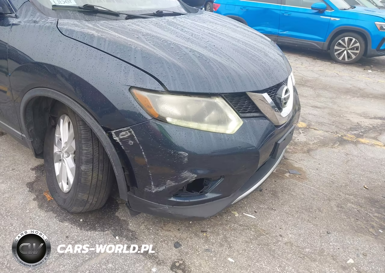 2016 Nissan Rogue Sv VIN:KNMAT2MV7GP718773 - 6