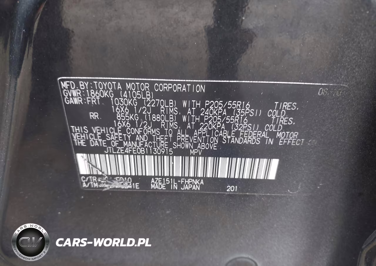 2011 Scion Xb VIN:JTLZE4FEOB1130915 - 9