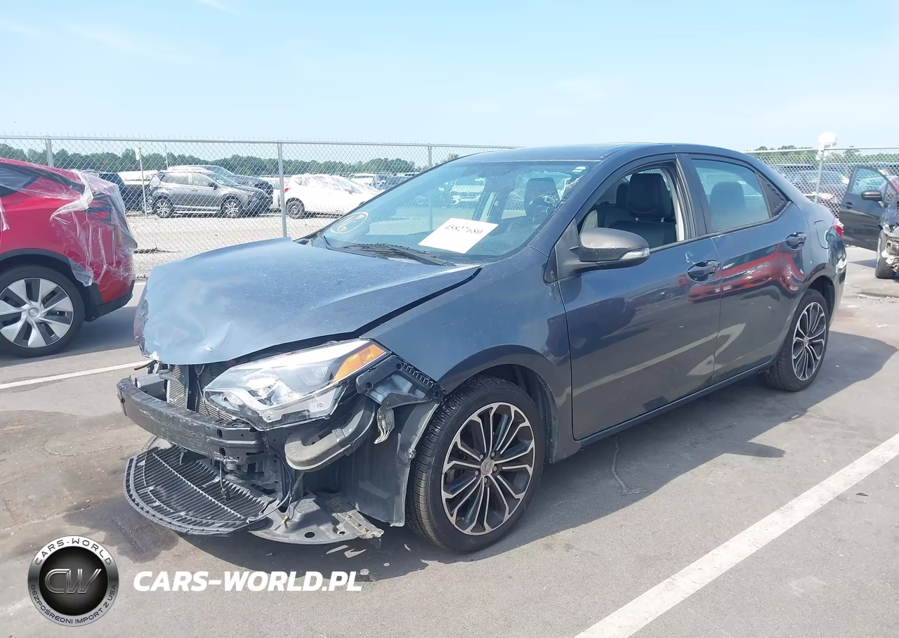 2015 Toyota Corolla S Plus VIN:2T1BURHE1FC317754 - 2