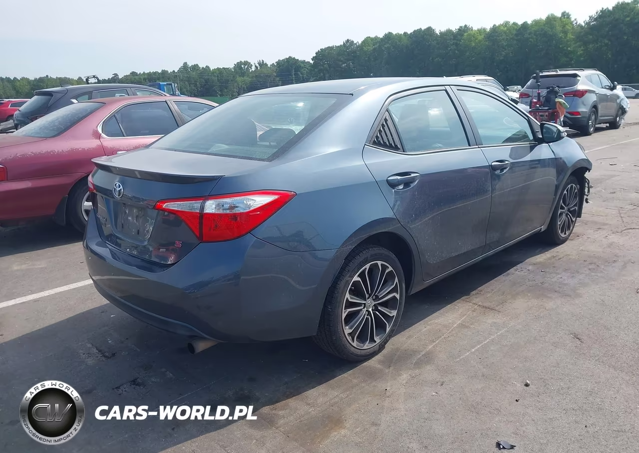 2015 Toyota Corolla S Plus VIN:2T1BURHE1FC317754 - 4