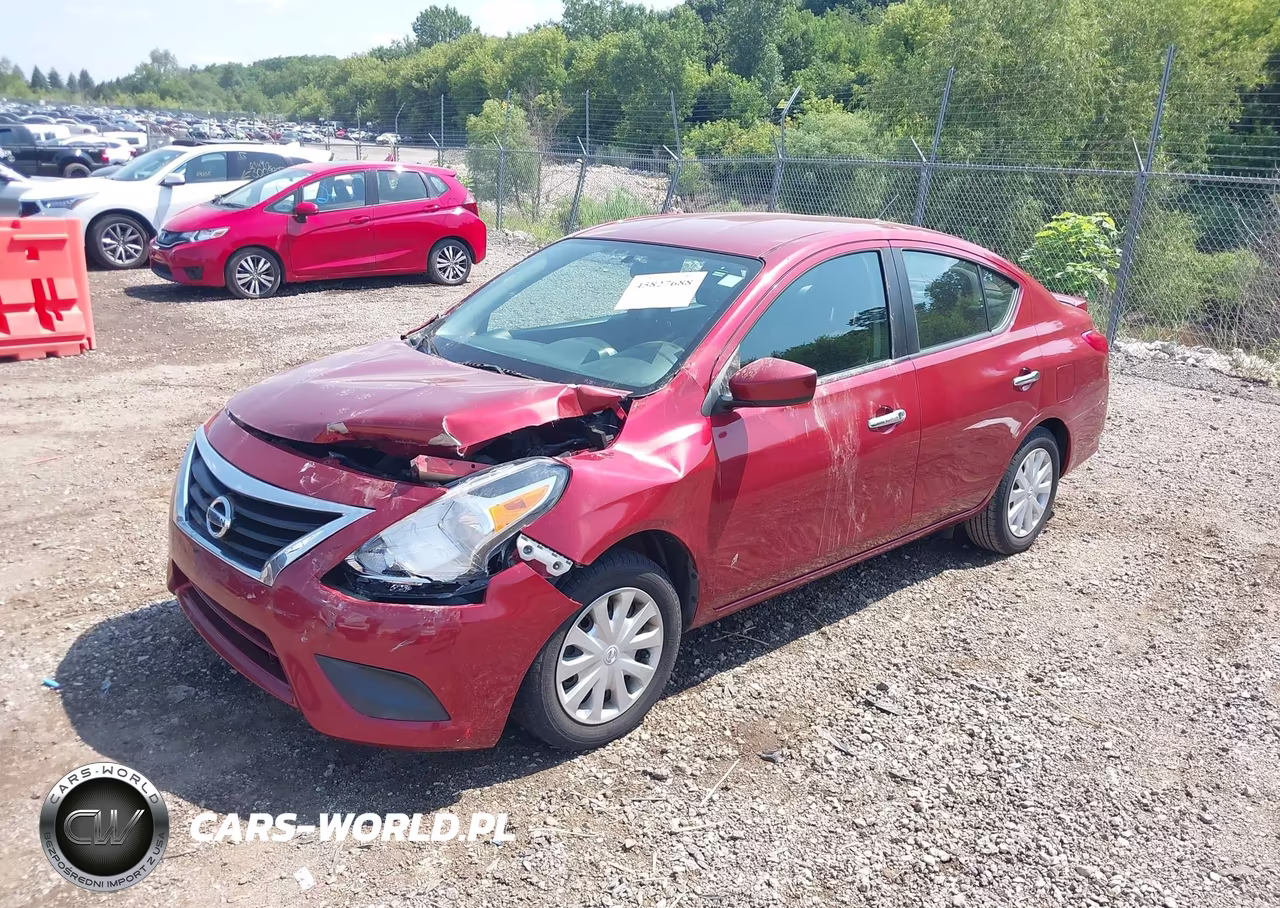 2016 Nissan Versa 1.6 S-1.6 S+-1.6 Sl-1.6 Sv VIN:3N1CN7AP2GL899530 - 2
