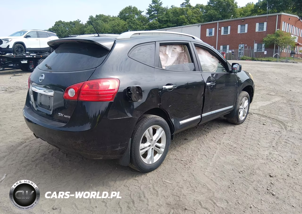 2013 Nissan Rogue Sv VIN:JN8AS5MVXDW659101 - 4