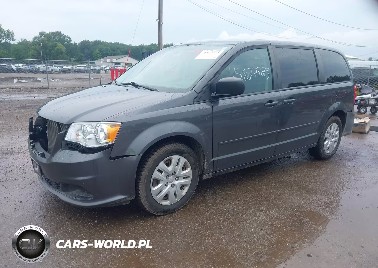 2017 Dodge Grand Caravan Se VIN:2C4RDGBGXHR851495 - 2
