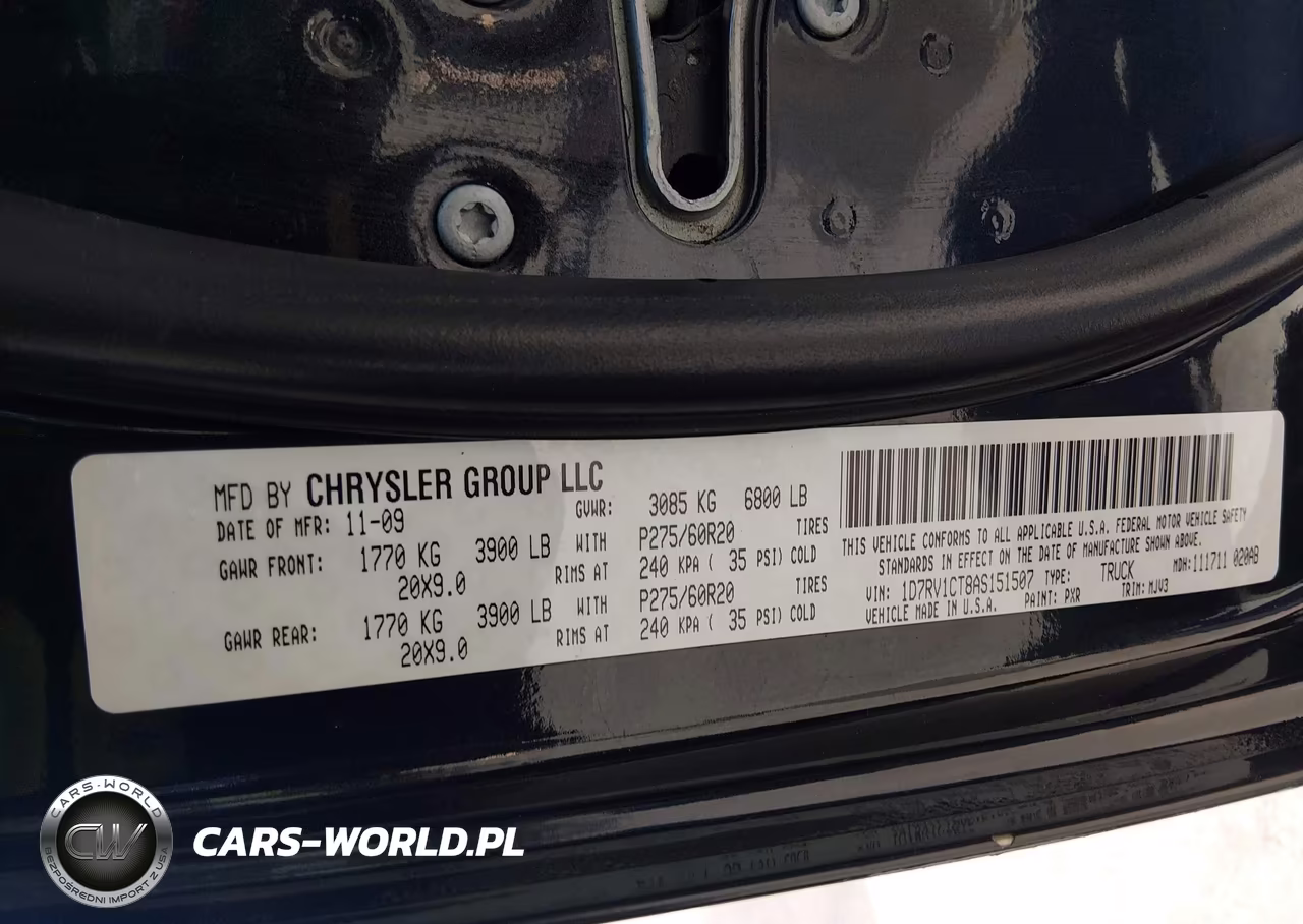 2010 Dodge Ram 1500 Slt-Sport-Trx VIN:1D7RV1CT8AS151507 - 9