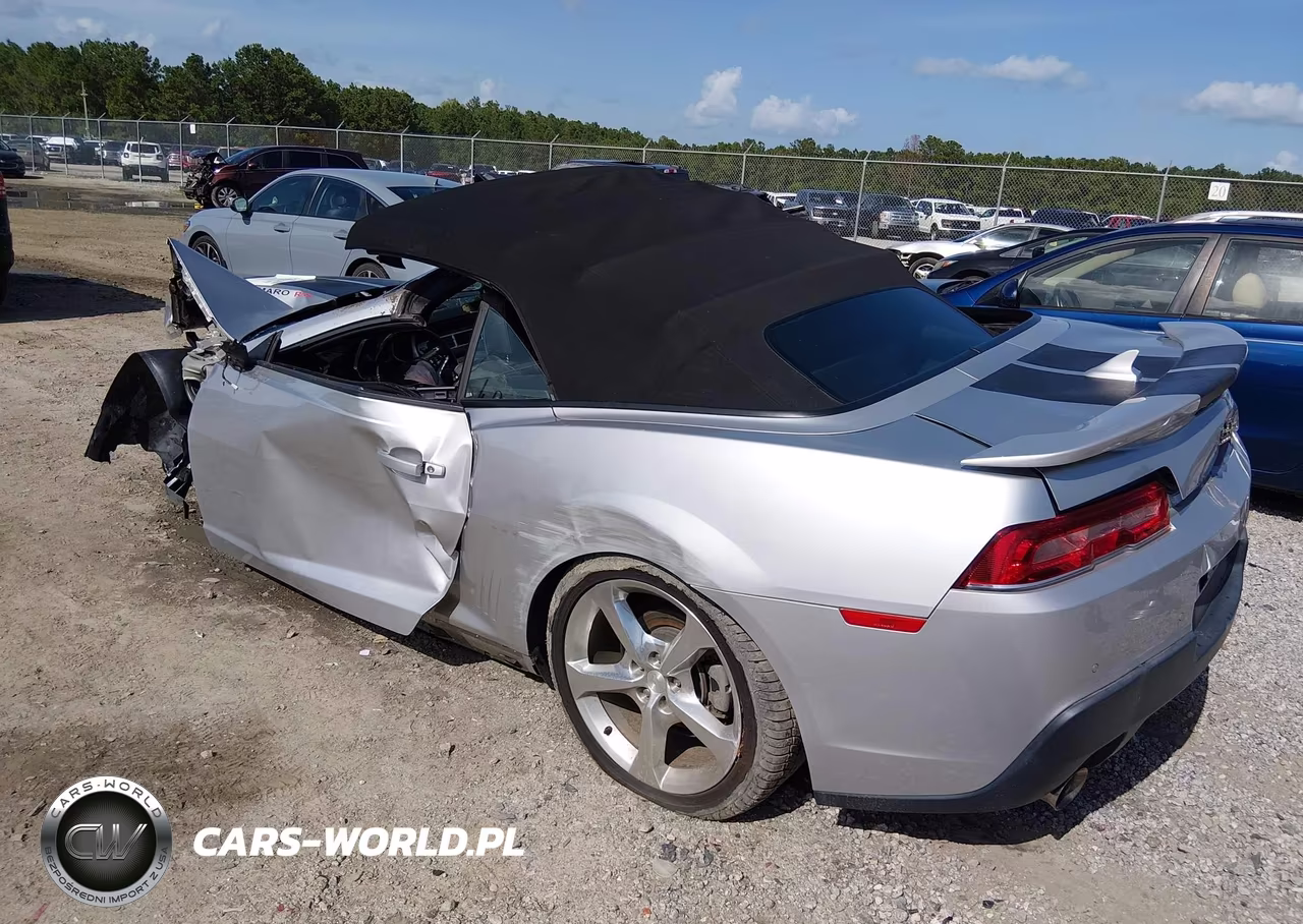2014 Chevrolet Camaro 2Lt VIN:2G1FC3D32E9145439 - 3