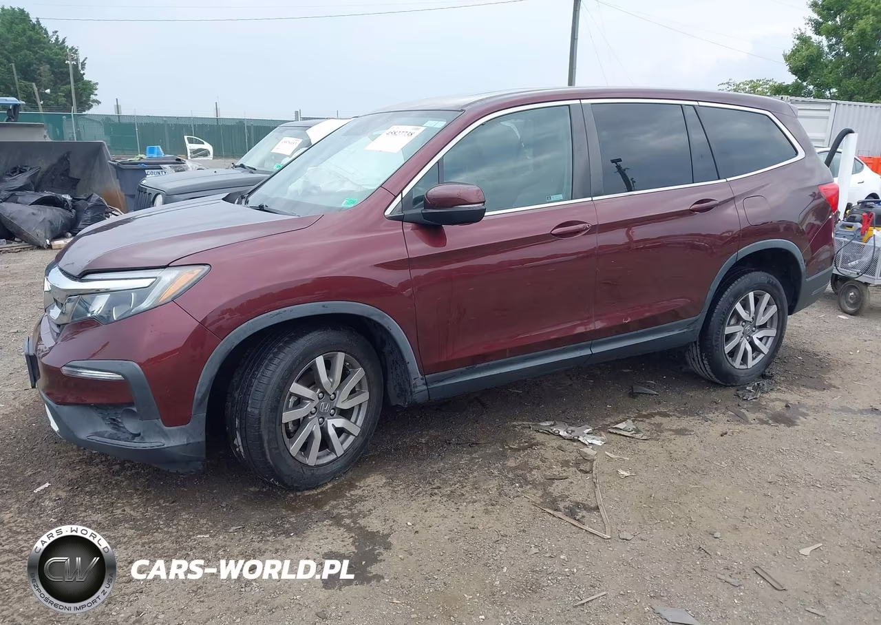 2020 Honda Pilot Awd Ex-L VIN:5FNYF6H55LB054534 - 2