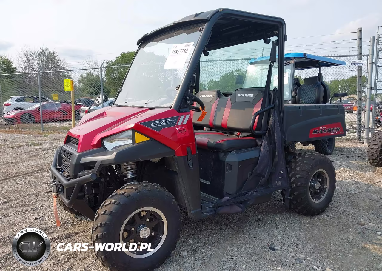 2016 Polaris Ranger 570 Eps VIN:3NSRME572GE749302 - 2