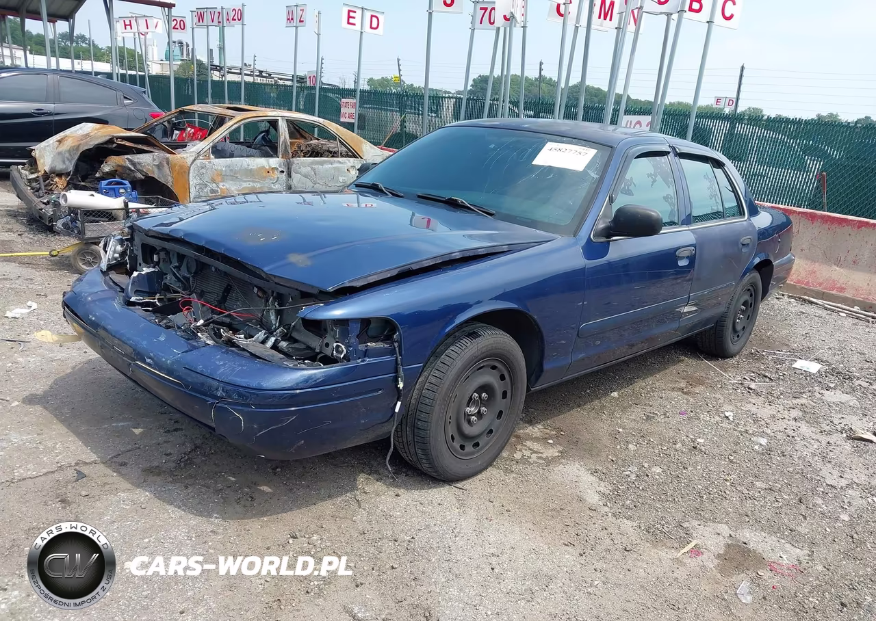 2005 Ford Crown Victoria Police VIN:2FAFP71W95X158577 - 2