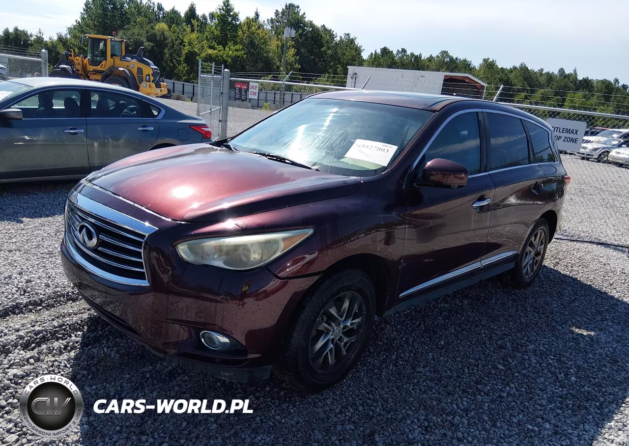 2013 Infiniti Jx35 VIN:5N1AL0MM0DC338460 - 2