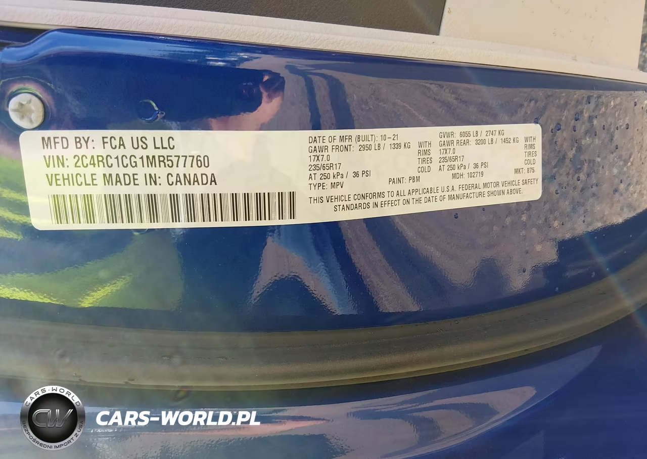 2021 Chrysler Voyager Lx VIN:2C4RC1CG1MR577760 - 9