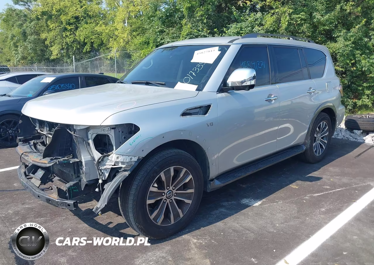 2020 Nissan Armada Sl 2Wd VIN:JN8AY2ND9LX017335 - 2