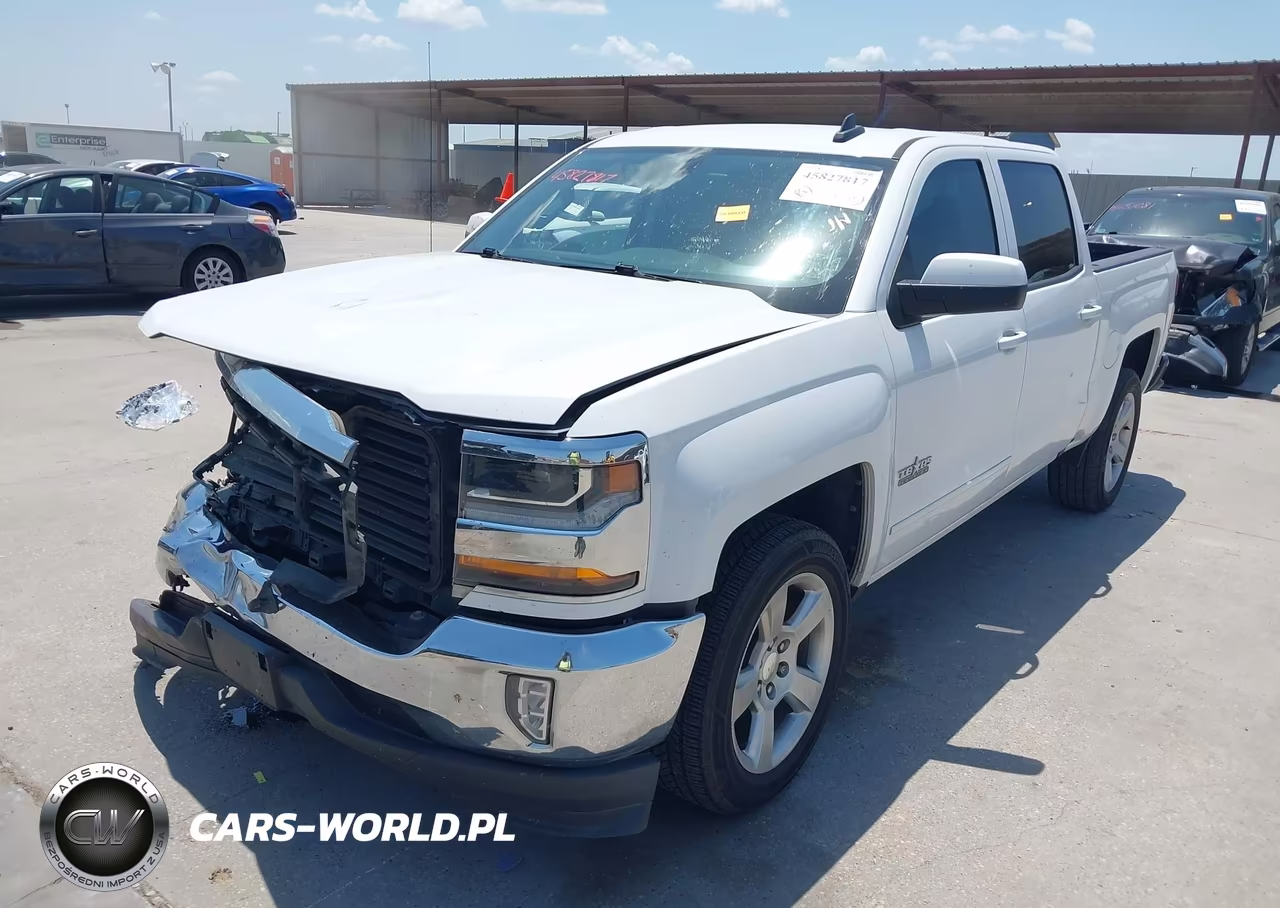 2018 Chevrolet Silverado 1500 1Lt VIN:3GCPCREC6JG175623 - 2
