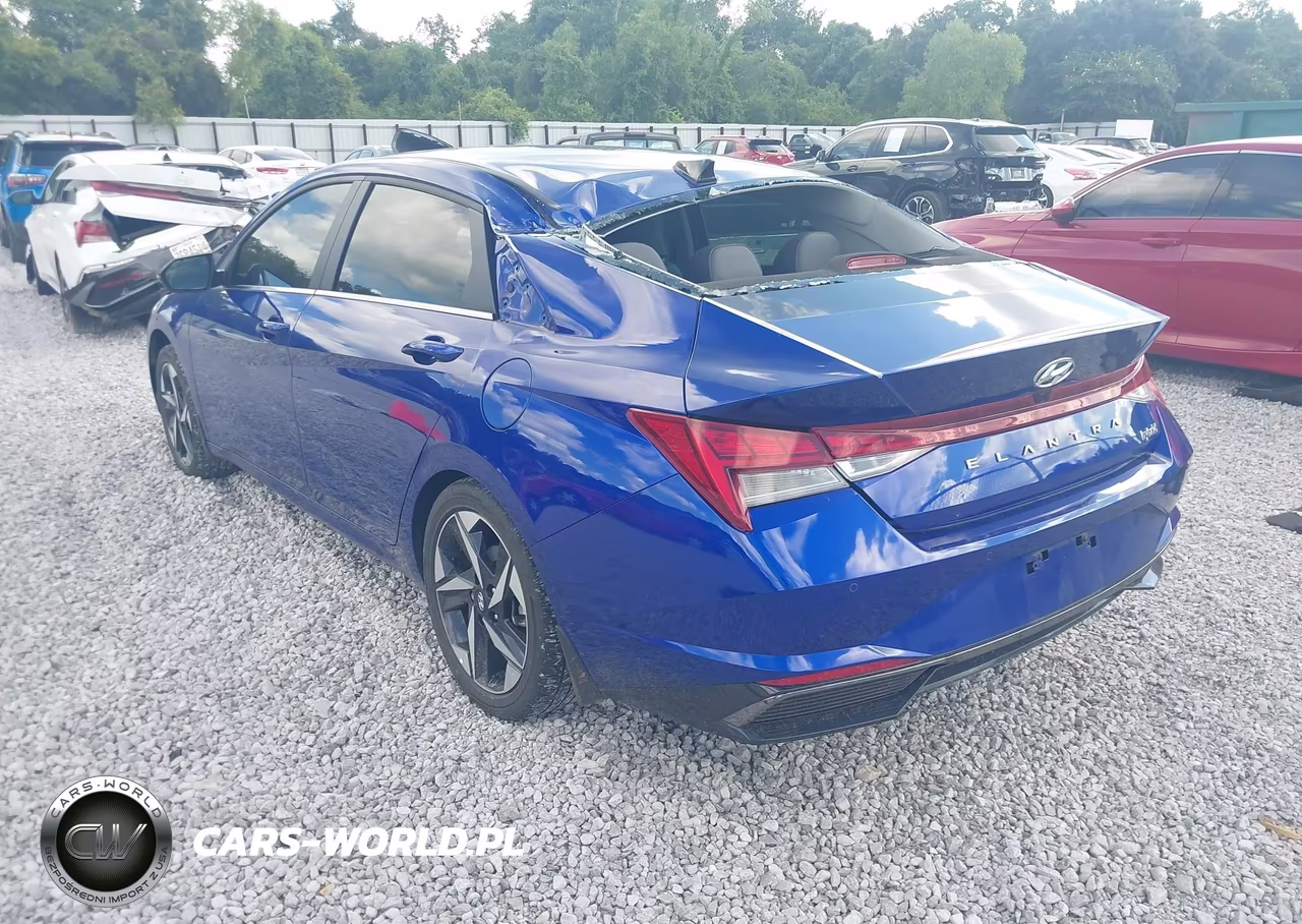 2023 Hyundai Elantra Hybrid Limited VIN:KMHLN4AJ3PU092488 - 3