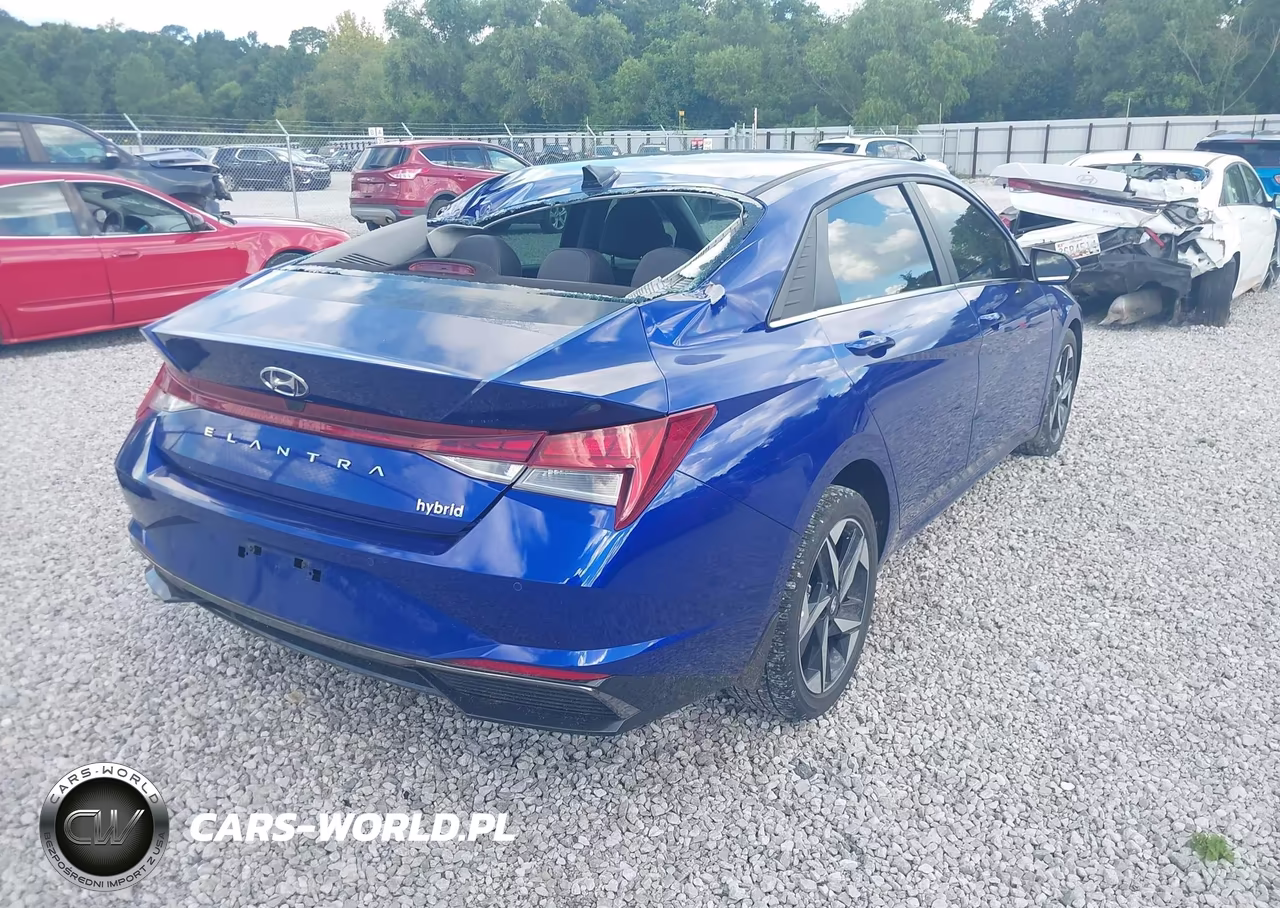 2023 Hyundai Elantra Hybrid Limited VIN:KMHLN4AJ3PU092488 - 4