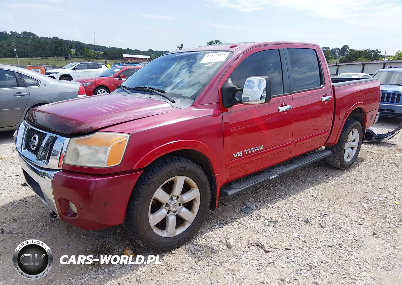 2008 Nissan Titan Le VIN:1N6BA07C48N310573 - 2