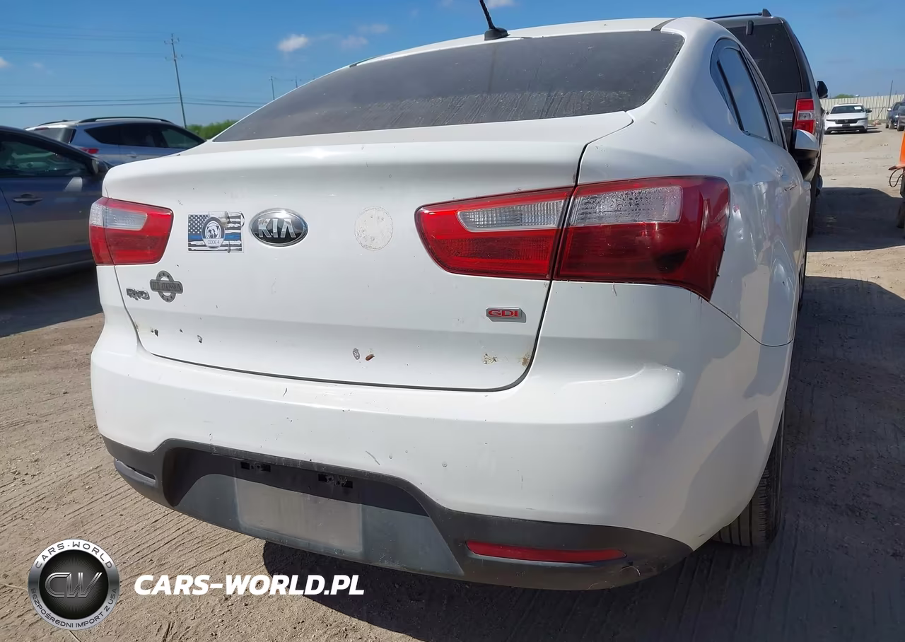 2014 Kia Rio Lx VIN:KNADM4A38E6396024 - 14