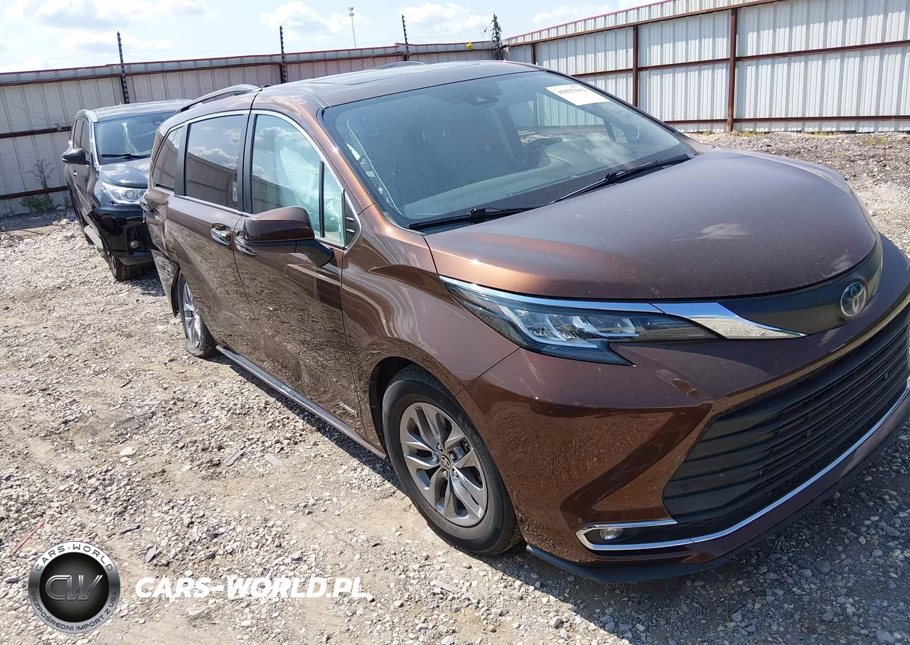 2021 Toyota Sienna Xle VIN:5TDJSKFCXMS018066 - 1