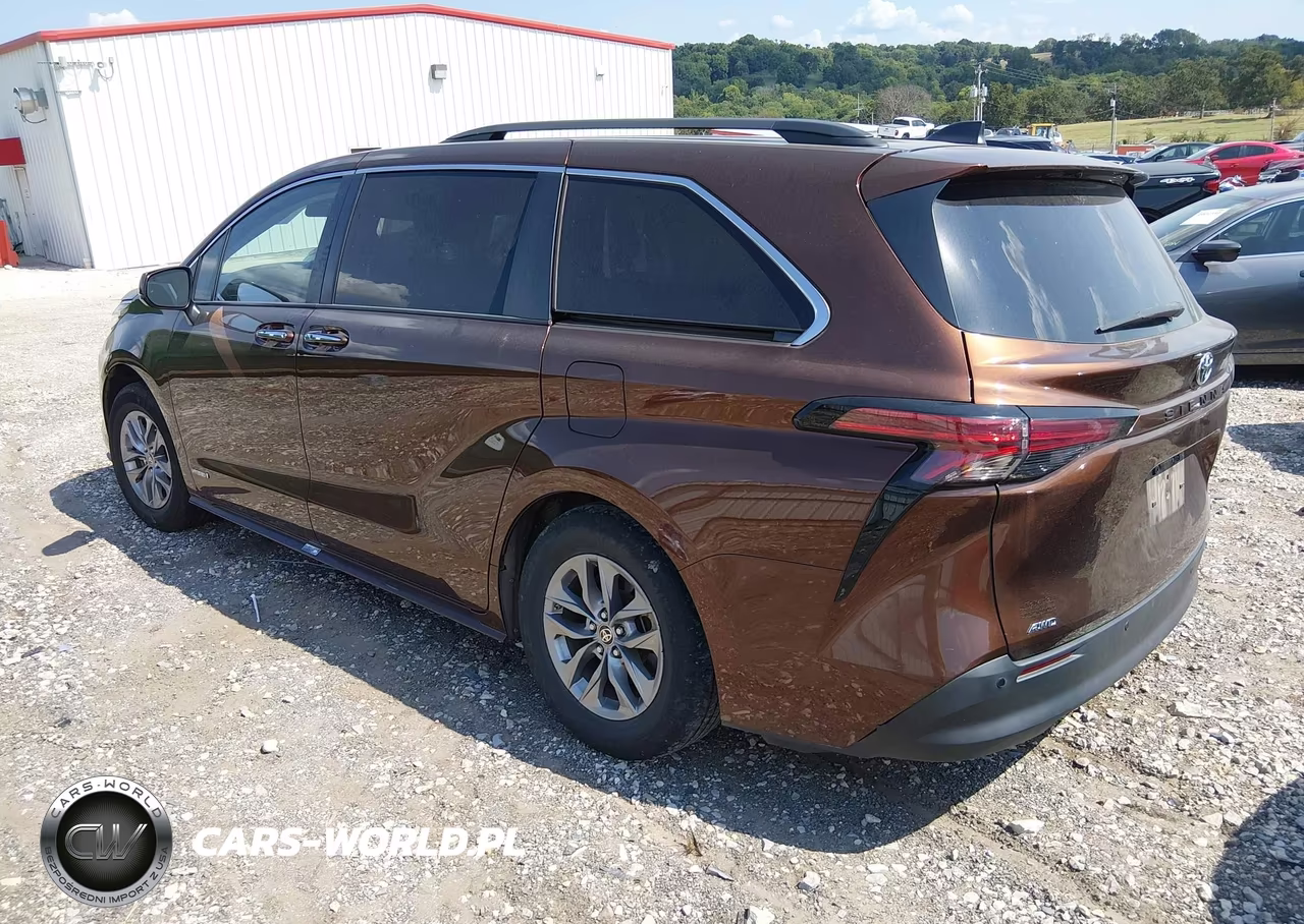 2021 Toyota Sienna Xle VIN:5TDJSKFCXMS018066 - 3