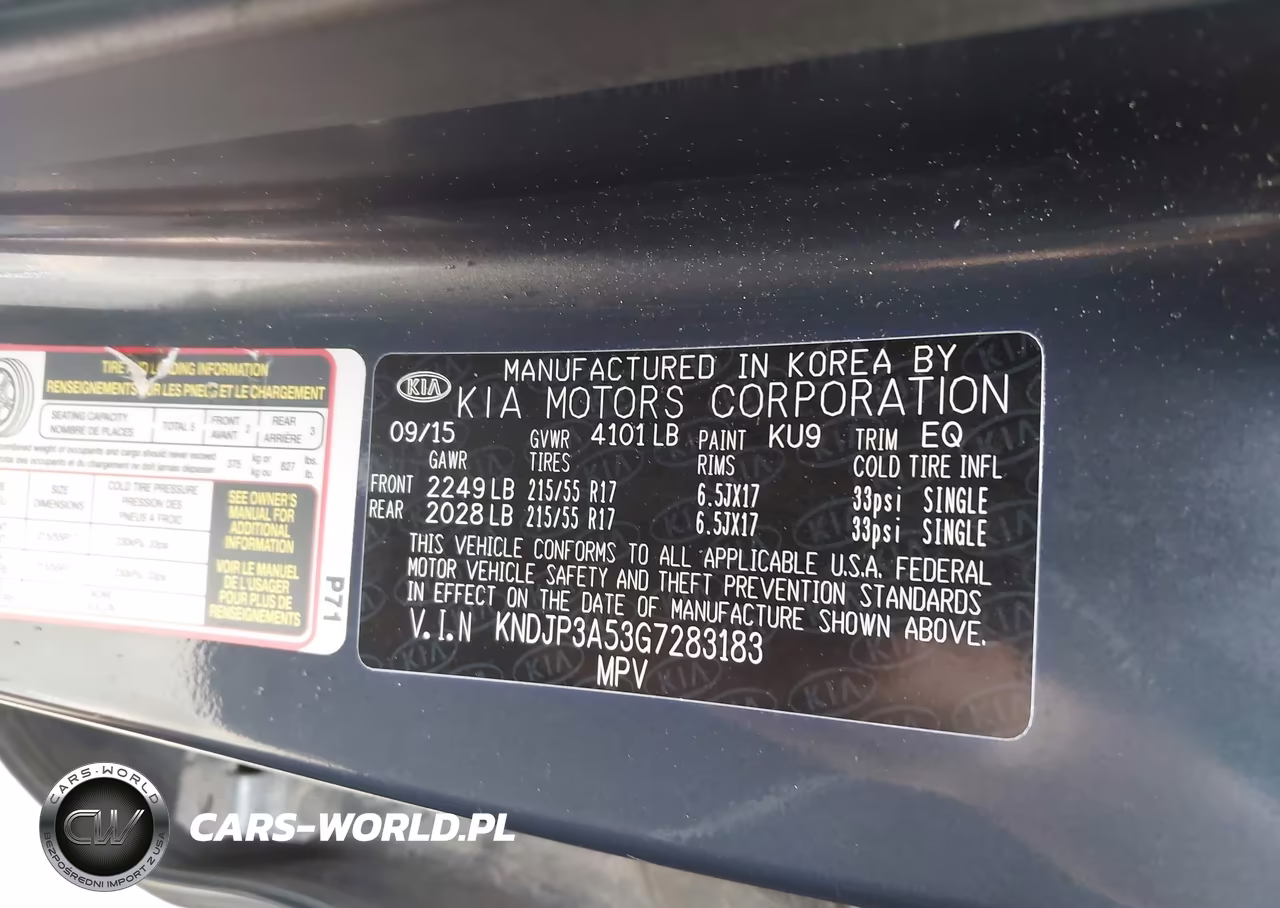 2016 Kia Soul + VIN:KNDJP3A53G7283183 - 9
