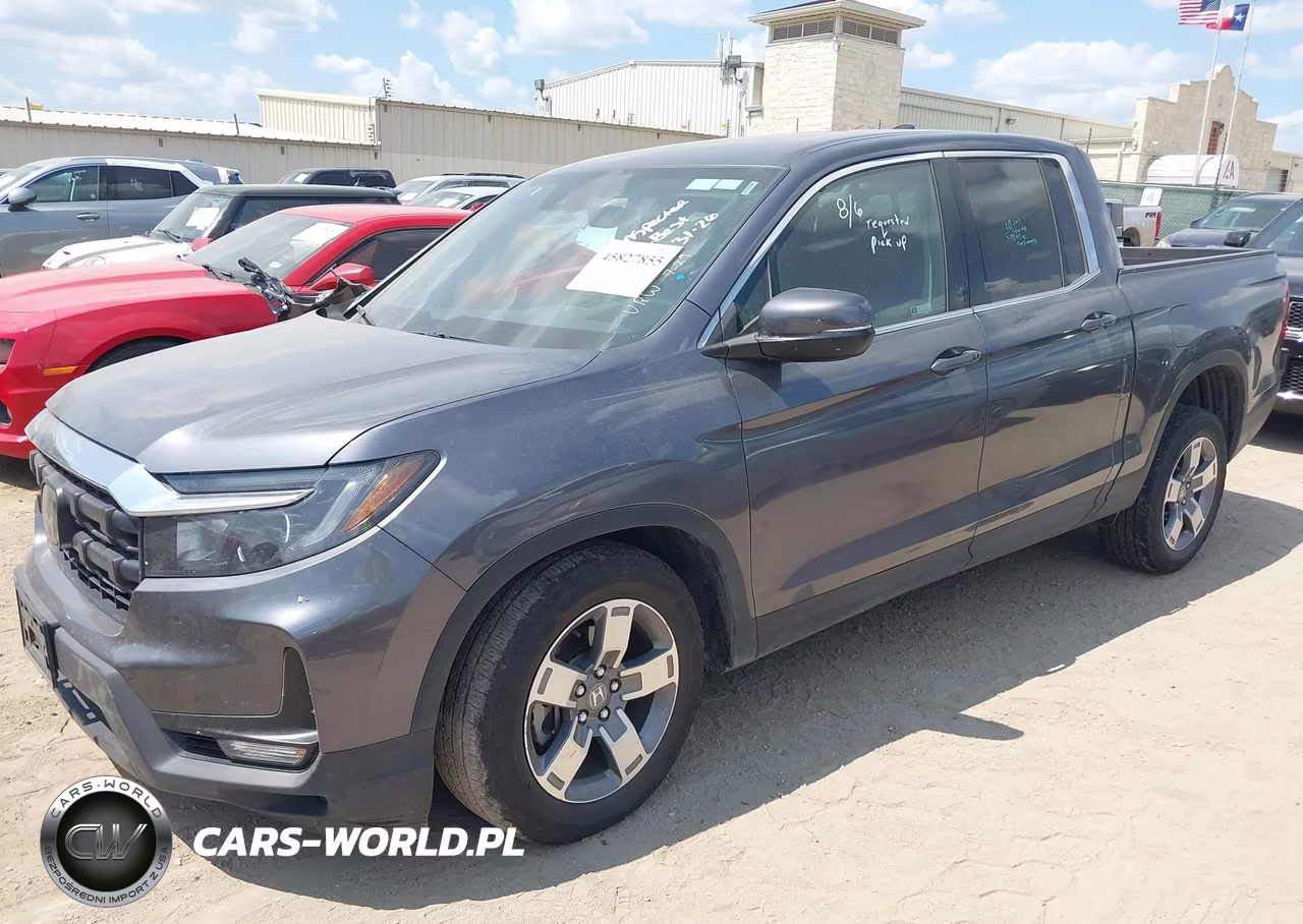 2025 Honda Ridgeline Rtl VIN:5FPYK3F54SB037601 - 2