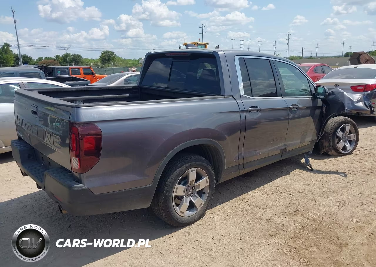 2025 Honda Ridgeline Rtl VIN:5FPYK3F54SB037601 - 4