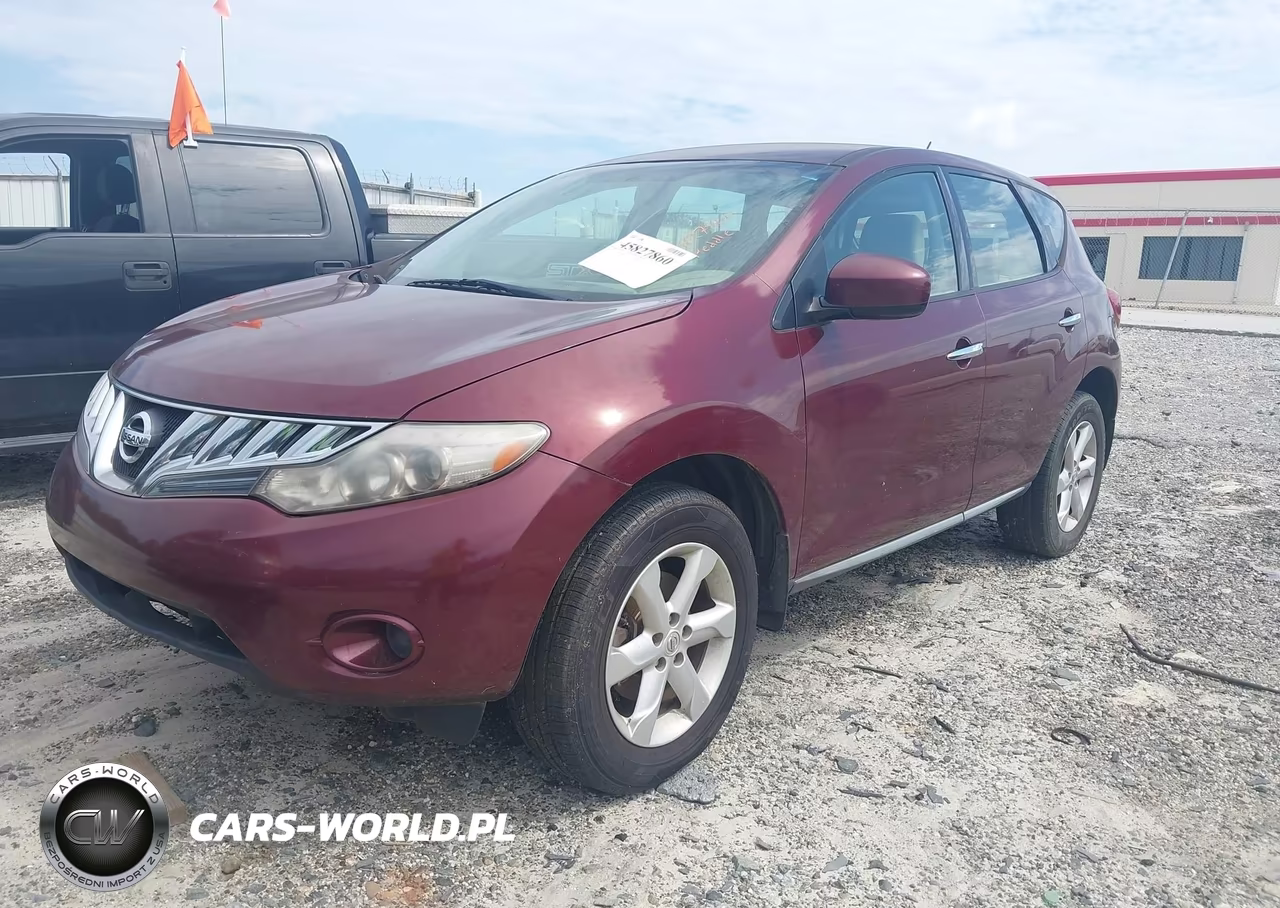 2009 Nissan Murano S VIN:JN8AZ18U49W018930 - 2