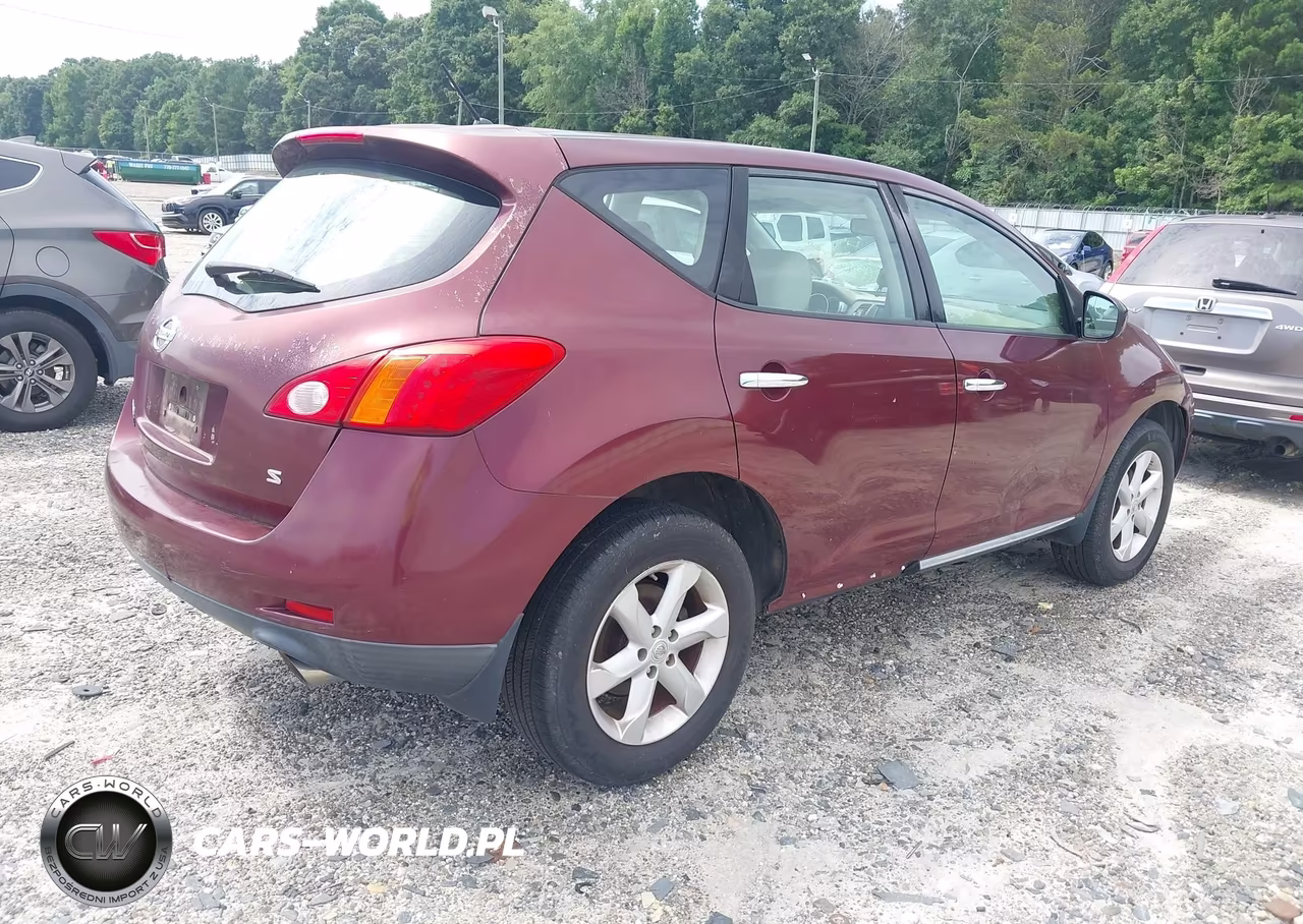 2009 Nissan Murano S VIN:JN8AZ18U49W018930 - 4