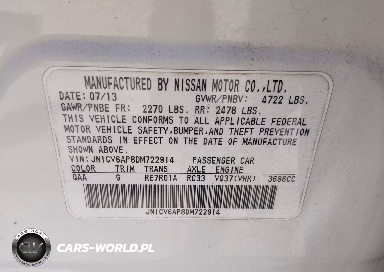 2013 Infiniti G37 Journey VIN:JN1CV6AP8DM722914 - 9