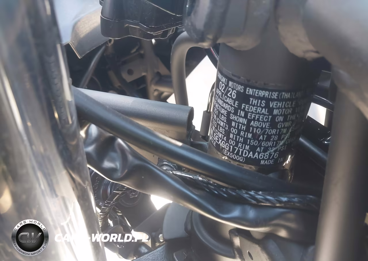 2026 Kawasaki Ex500 VIN:ML5EXGG17TDAA6876 - 10