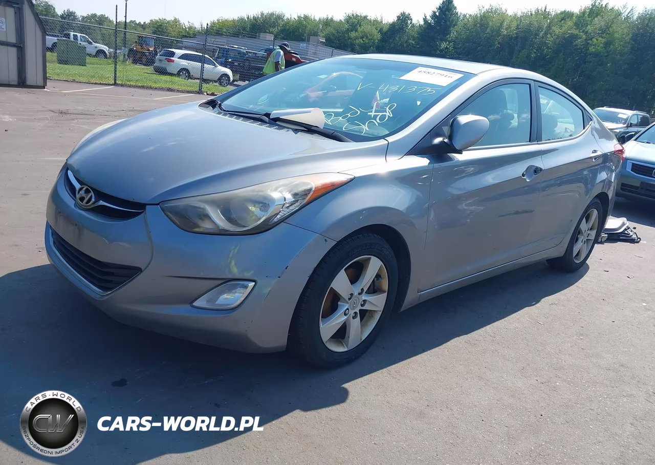 2012 Hyundai Elantra Gls (Ulsan Plant) VIN:KMHDH4AE9CU431375 - 2