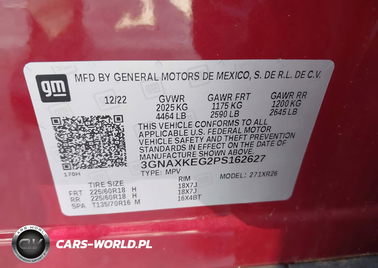2023 Chevrolet Equinox Fwd Lt VIN:3GNAXKEG2PS162627 - 9
