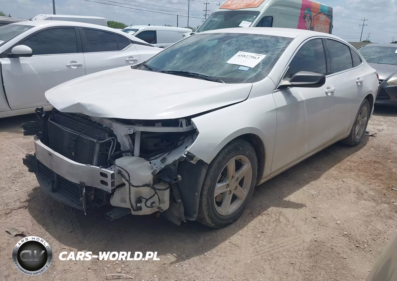 2021 Chevrolet Malibu Fwd Ls VIN:1G1ZB5ST3MF077026 - 2