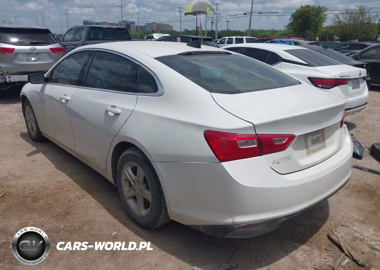 2021 Chevrolet Malibu Fwd Ls VIN:1G1ZB5ST3MF077026 - 3