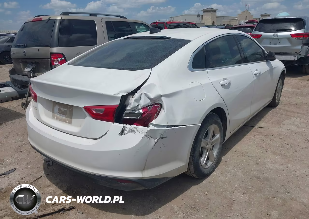 2021 Chevrolet Malibu Fwd Ls VIN:1G1ZB5ST3MF077026 - 4