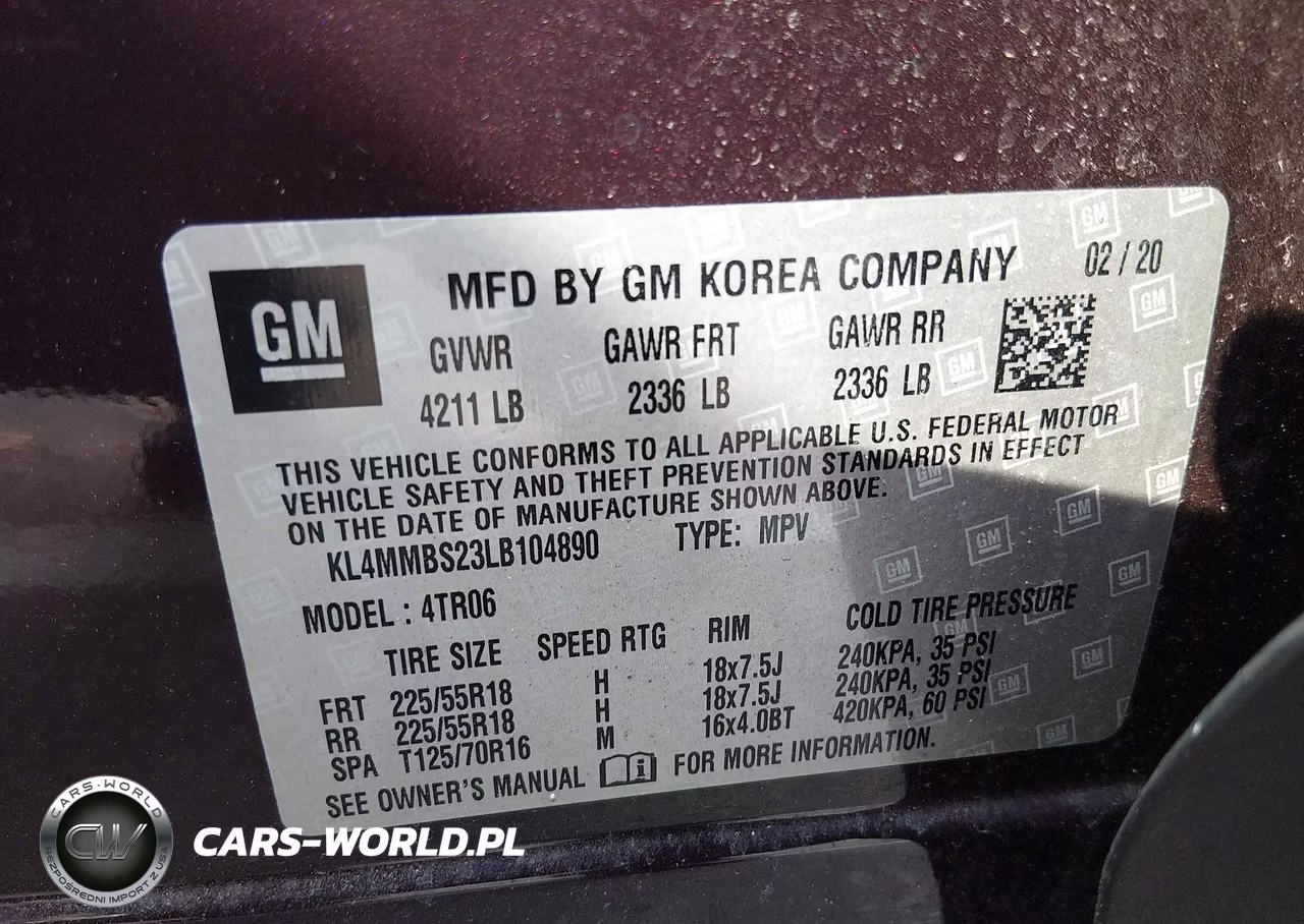 2020 Buick Encore Gx Fwd Preferred VIN:KL4MMBS23LB104890 - 9