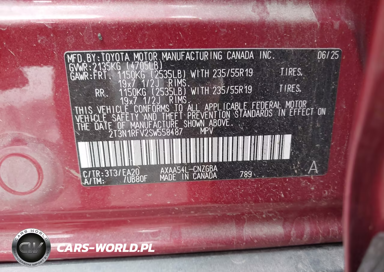 2025 Toyota Rav4 Limited VIN:2T3N1RFV2SW558487 - 9