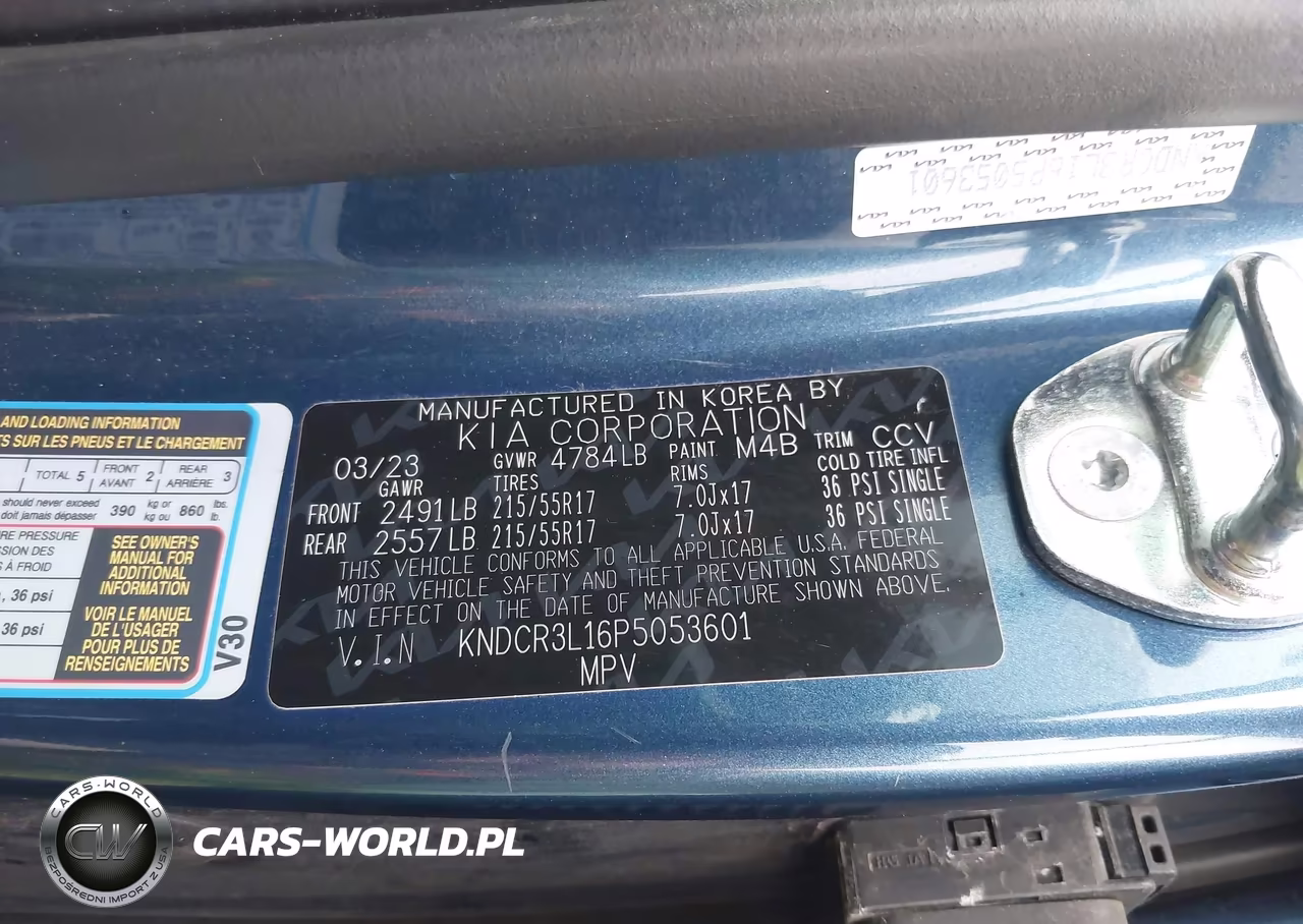 2023 Kia Niro Ev Wind VIN:KNDCR3L16P5053601 - 9