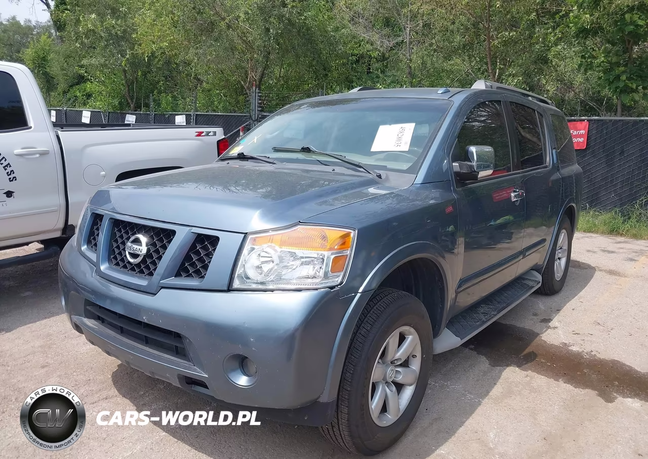 2011 Nissan Armada Sv VIN:5N1BA0ND6BN603909 - 2