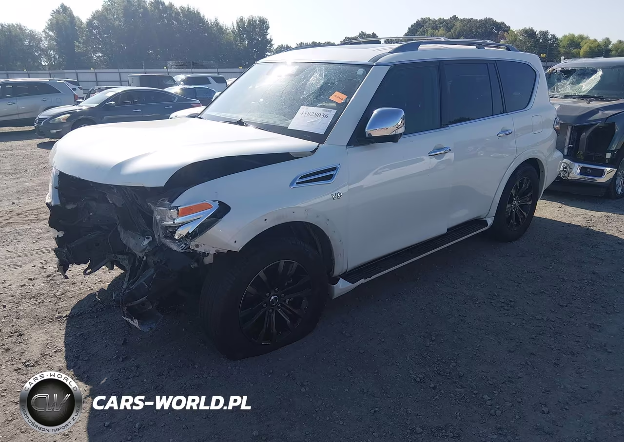 2019 Nissan Armada Platinum VIN:JN8AY2NC2K9581306 - 2