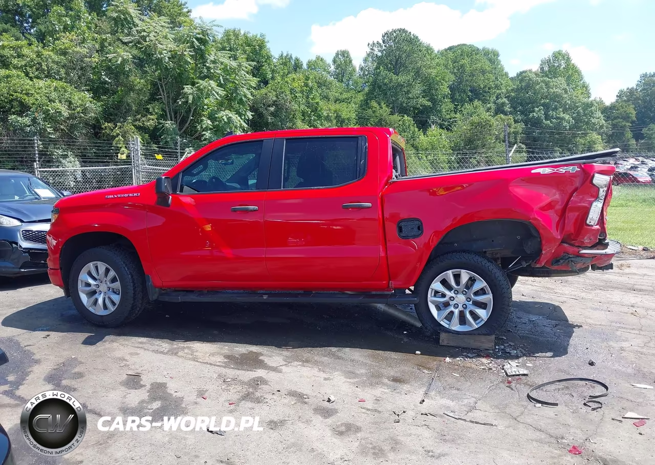 2022 Chevrolet Silverado 1500 4Wd Short Bed Custom VIN:3GCPDBEKXNG596732 - 14